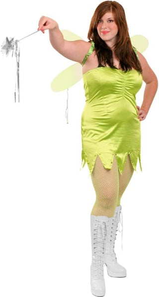 Plus Size Sexy Tinkerbell Fairy Costume Size: Women's Large 8-10