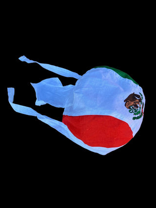 Mexican Flag Skull Cap