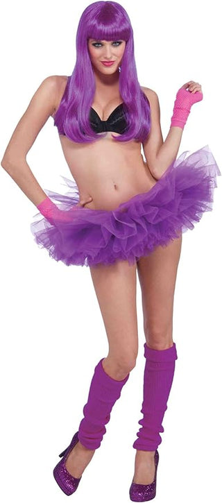 Forum Novelties Women's  Purple Neon Adult Costume Tutu