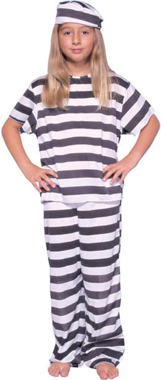 Childs Girls Prisoner Costume