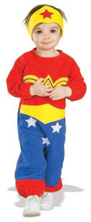 Infant Wonder Woman Girls Superhero Fancy Dress Costume