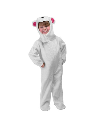 Toddler Polar Bear Costume-COSTUMEISH