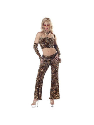 Adult Sexy Cheetah Ho Costume-COSTUMEISH