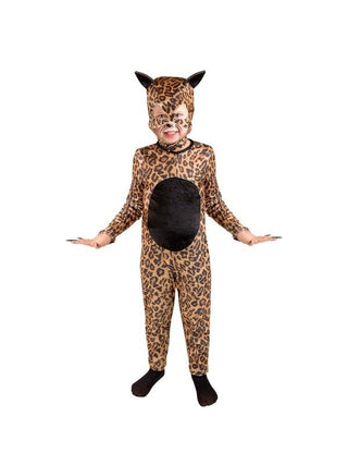 Child Cheetah Cat Girl Costume-COSTUMEISH