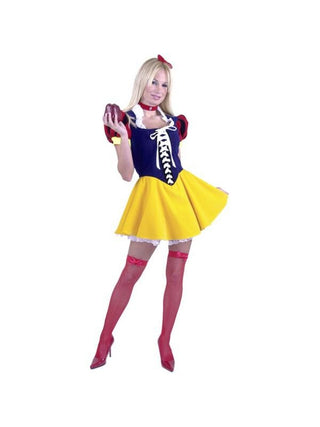 Adult Sexy Lace Snow White Costume-COSTUMEISH