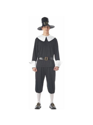 Adult Pilgrim Man Costume-COSTUMEISH
