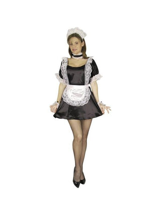 Adult Sexy Upstairs Maid Costume-COSTUMEISH