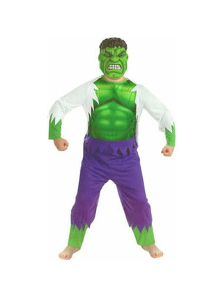 Child's Deluxe Incredible Hulk Costume-COSTUMEISH