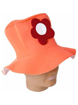 Adult Orange Hobo Hat-COSTUMEISH