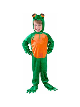 Toddler Little Frog Costume-COSTUMEISH