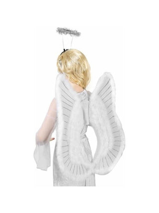 Feather Angel Costume Wings-COSTUMEISH