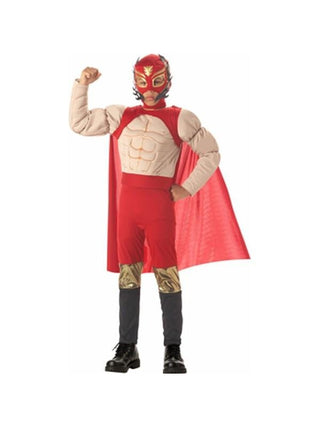 Childs Mexican Luchadore Wrestler Costume-COSTUMEISH