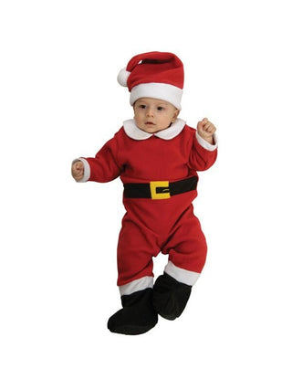 Baby Fleece Santa Costume-COSTUMEISH