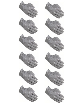 Guante de disfraz de lentejuelas para adulto