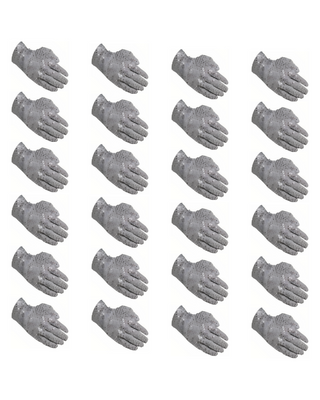 Guante de disfraz de lentejuelas para adulto