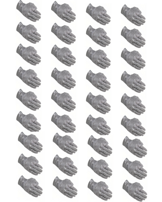 Guante de disfraz de lentejuelas para adulto