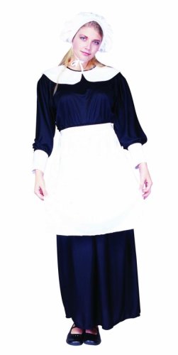 Adult Pilgrim Lady Costume (Size: Standard 8-12)