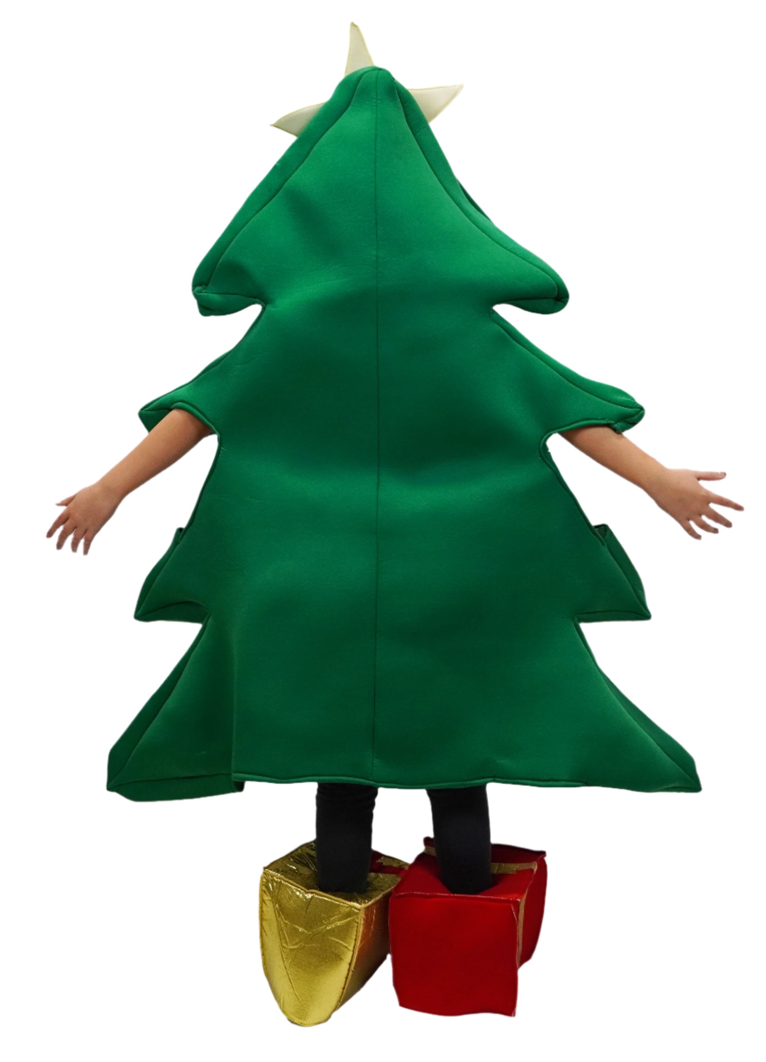 Child Christmas Tree Costume, Kids Unisex, Size: Medium, Green Child Christmas Tree Costume, Kids Unisex, Size: Medium, Green
