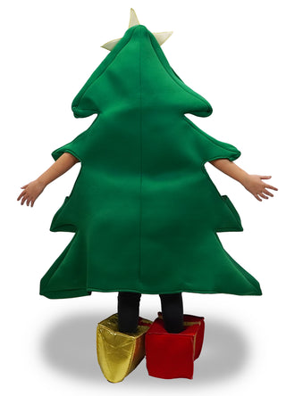 Disfraz infantil de árbol de Navidad