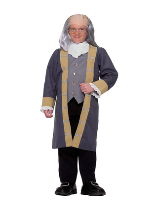 Child's Ben Franklin Costume