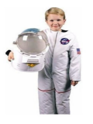 Conjunto de disfraz de astronauta infantil