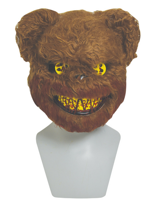 Scary Stuffed Bear Costume Mask