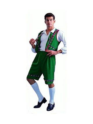 Adult Green Bavarian Man Costume