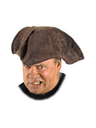 Old Brown Pirate Hat