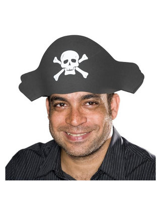 Sombrero de pirata de fieltro