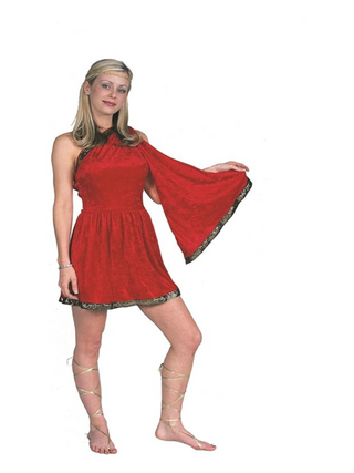 Adult Red Toga Costume