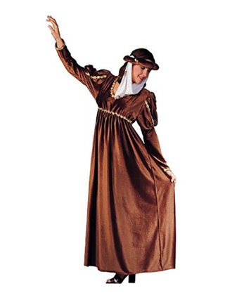 Adult Brown Renaissance Queen Costume