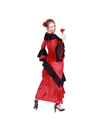 Adult Red Senorita Costume