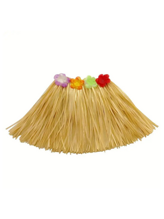 Child's Hawaiian Straw Skirt