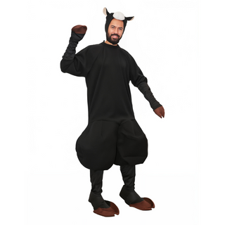 Disfraz de Halloween de oveja negra para adulto