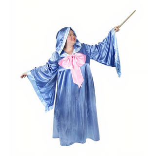 Funny, Plus Size Fairy Godmother Adult Costume, Halloween