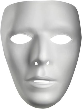 Blank Drama Male Mask By Disguise