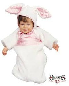 Plush Bunny Baby Costume Size: Newborn 0-6 Months