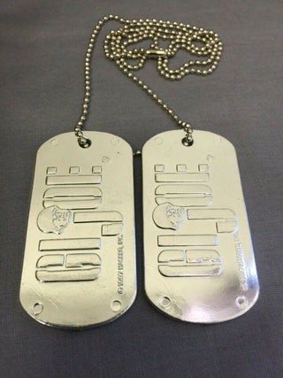 Military Dog Tags Prop