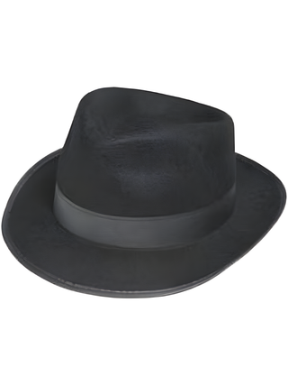 Fedora Gangster Costume Hat