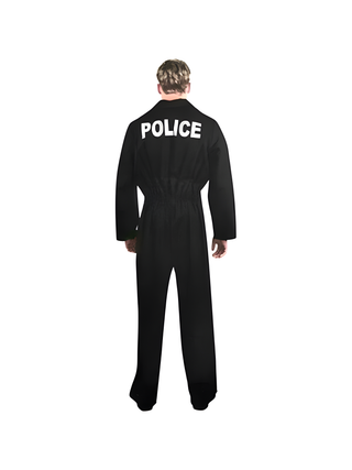 Adult Police Uniform Jumpsuit Costume