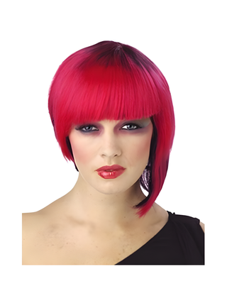 Women's Fuchsia Neo Punk Wig