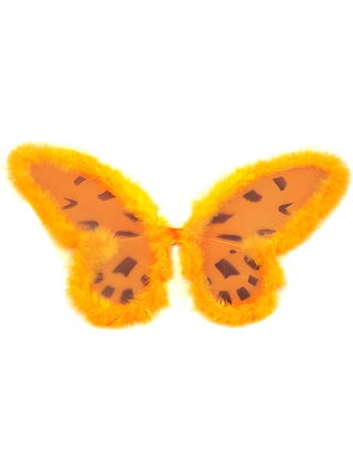 Child's Orange Butterfly Costume Wings
