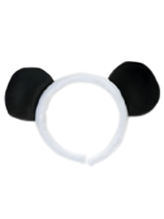 Child Panda Headband with Ears