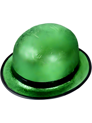 St. Patricks Green Glitter Hat