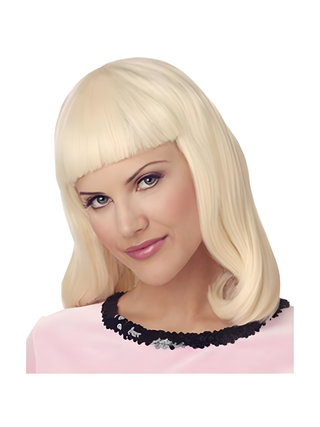 Women's Blonde Page Boy Wig