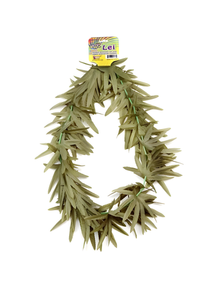 Funny, Pot Leaf Lei