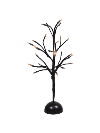 18" Black Table Top Tree Light