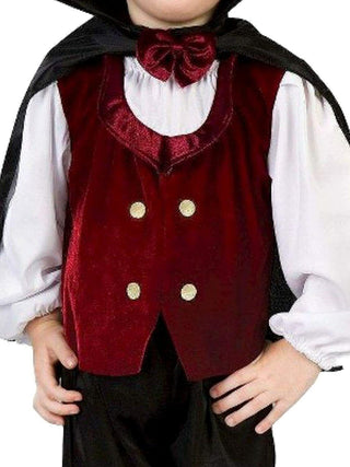Toddler Vampire Costume Size: 2-4T