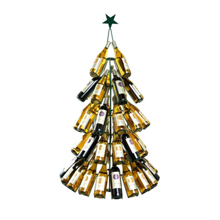 Christmas Tree Wine Rack, 60 Rack Spaces
