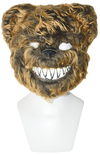 Máscara de disfraz de oso de terror aterrador